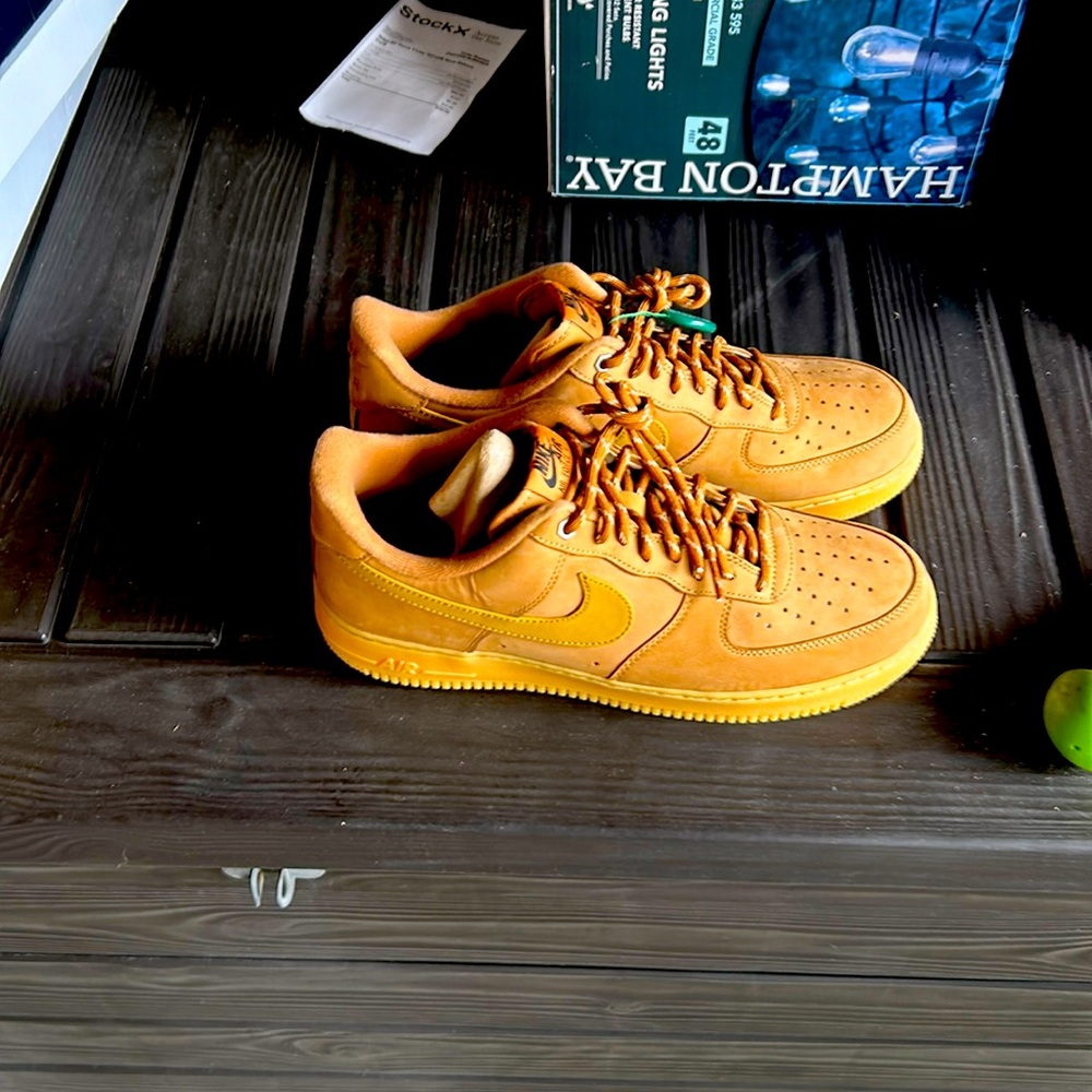 Nike size 12 wheat new Air Force One